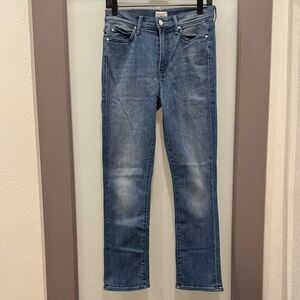 MOTHER High Waisted Rascal Ankle Jeans size 28